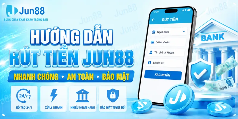 Hướng dẫn rút tiền Jun88 2026